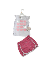 Girls Stylish Fashionable Top Bottom Set - Image 2