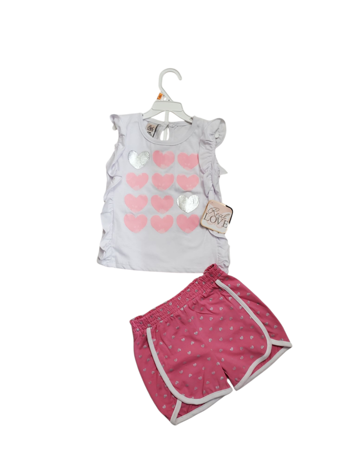 Girls Stylish Fashionable Top Bottom Set - Image 2